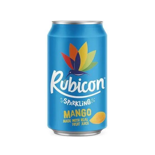 Rubicon Mango ízű szénsavas üdítőital 330ml DRS