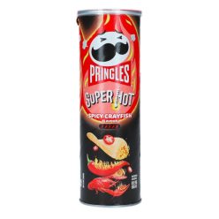 Pringles Hot Crayfish rák ízű csípős chips 110g