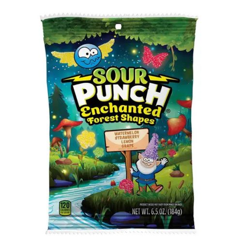 Sour Punch Enchanted Forest Shapes gumicukor 184g