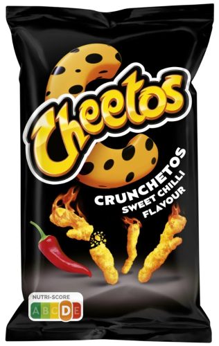 Cheetos Crunchetos Sweet Chili Édes chili ízű chips 110g