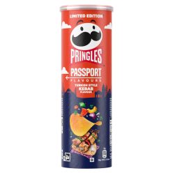Pringles Passport török stílusú kebab ízű chips 165g
