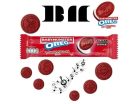Oreo BABYMONSTER Red Sandwich Cookies with Marshmallow Flavored Creme Limited Edition pillecukorkrémes keksz 110g
