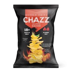 Chazz Jalapeno Habanero ízű burgonyachips 90g