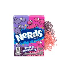Nerds Grape&Strawberry - Szőlő&Eper ízű cukorka 47g
