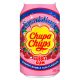 Chupa Chups Bubble Gum&Cherry - Cseresznyés Rágó ízű szénsavas üdítőital 345ml DRS