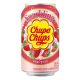 Chupa Chups Strawberry&Cream - Krémes Eper ízű szénsavas üdítőital 345ml DRS
