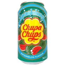   Chupa Chups Watermelon - Görögdinnye ízű szénsavas üdítőital 345ml