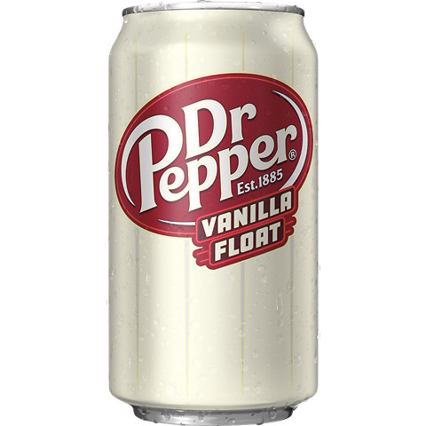 Dr Pepper Vanilla Float USA - Vaníliás ízű szénsavas üdítőital 355ml
